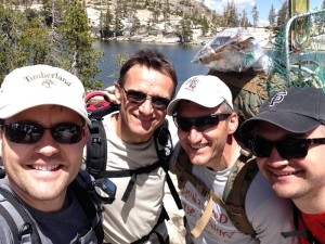 The boys went for a two day hike this summer :)