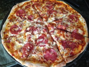 Yummy homemade pizza :)