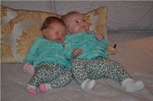 Amelia and Kate- cousins