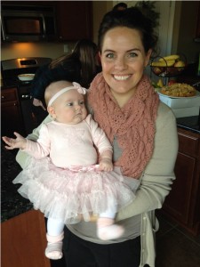 Auntie Sarah with Kate :)