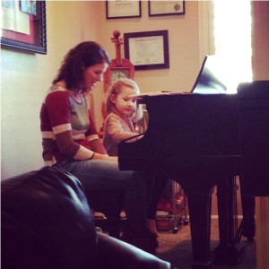 First Piano Lesson