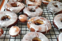 Yummy homemade doughnuts!