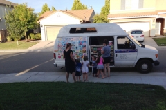 First experience at the ice cream truck :)