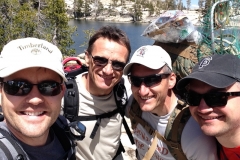 The boys went for a two day hike this summer :)